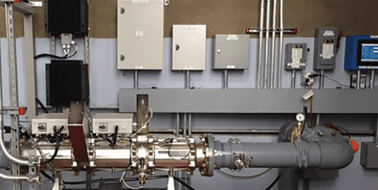 FirstLight Power Resources Installs Hydro-Optic™ UV System for Mussel Control at Stevenson Hydroelectric Station
