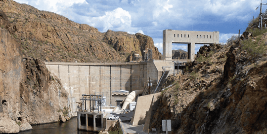 Salt River Project Mormon Flat Dam Installs Hydro-Optic™ UV System for Mussel Control