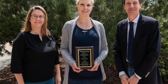 Reclamation's Science and Technology project of the year control's invasive mussel biofouling in hydropower cooling systems using hydro-optic UV light